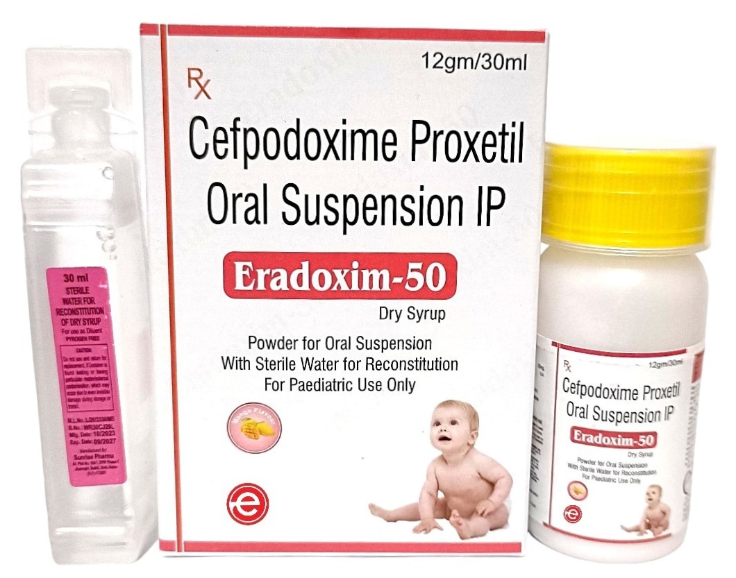 ERADOXIM-50 Dry Syrup